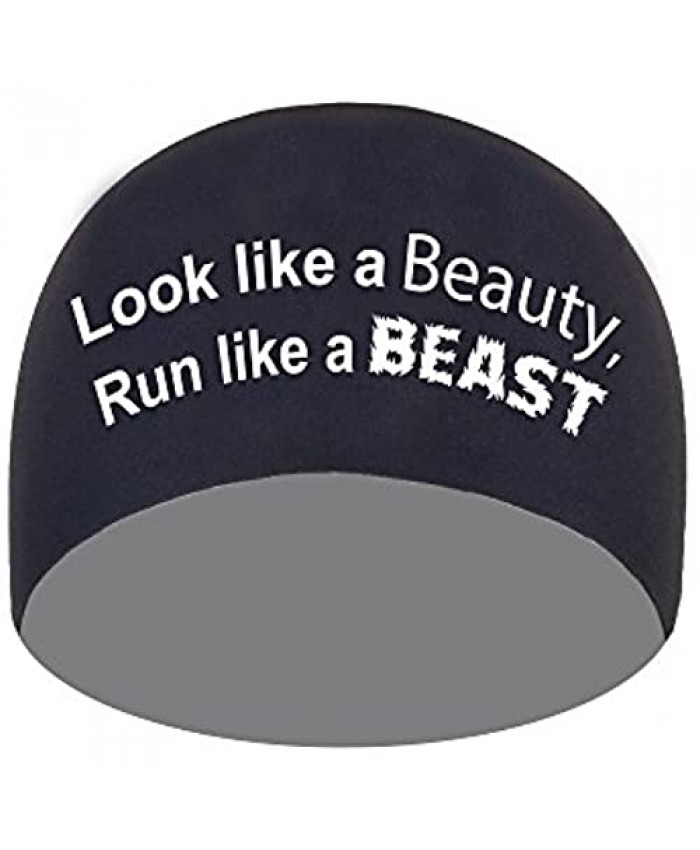 Bondi Band Look Like A Beauty Run Like A Beast Moisture Wicking 4 Headband One Size Black