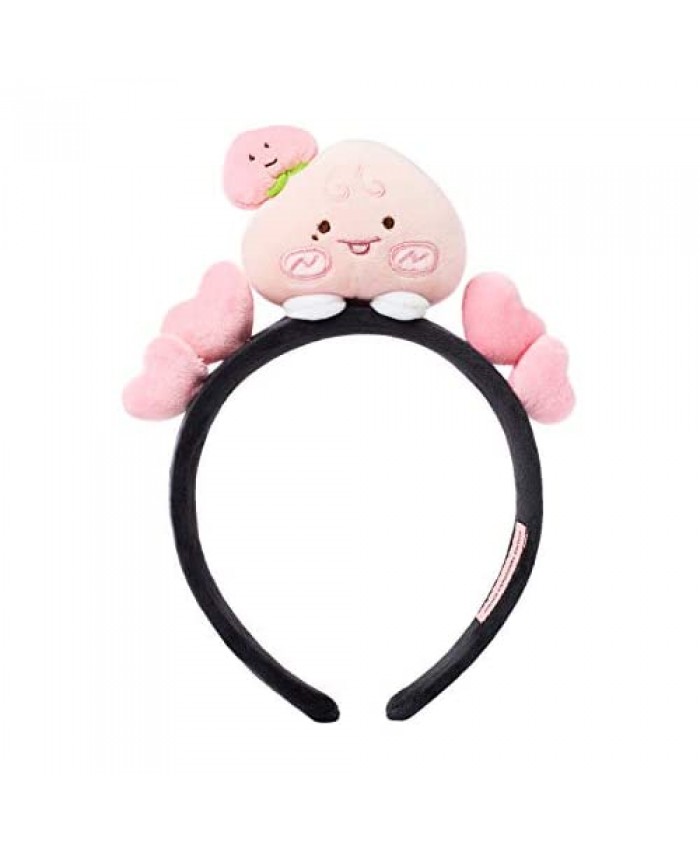 KAKAO FRIENDS Official- Apeach KangDaniel Edition Plush Headband Hairband Pink
