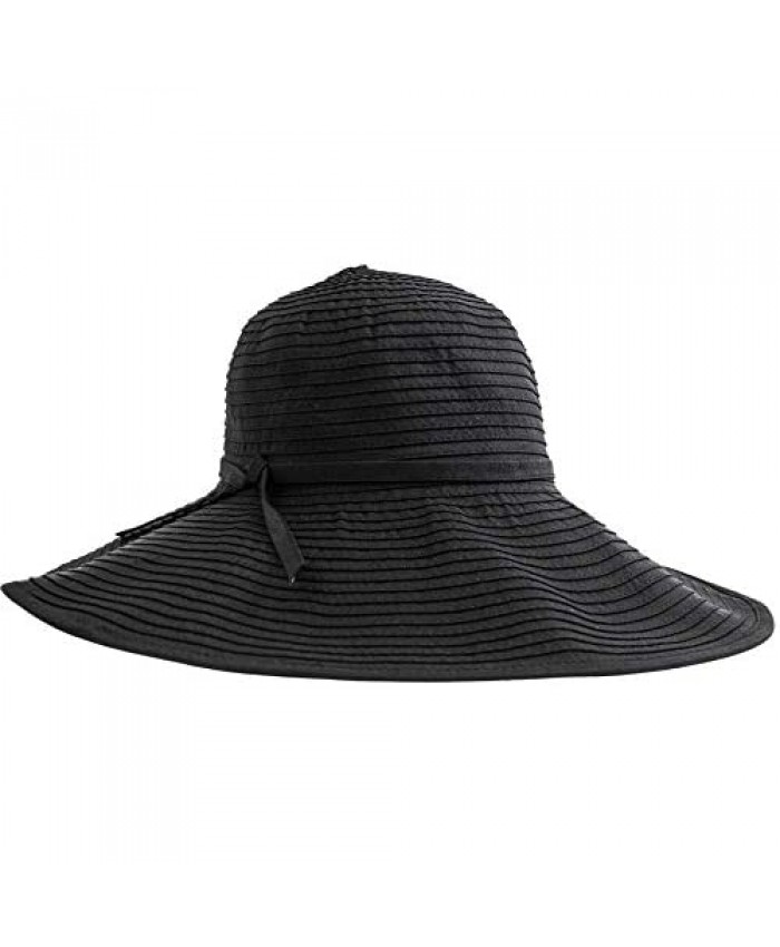San Diego Hat Company Women's Ribbon Braid Large Brim Hat - Once Size