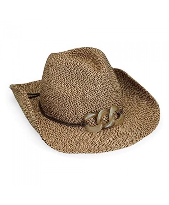 Wallaroo Hat Company Women’s Sierra Cowboy Hat – UPF 50+ Modern Cowboy Sun Hat Designed in Australia.