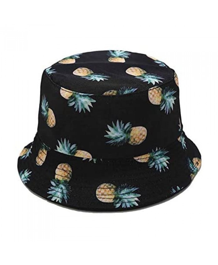CNUSER Unisex Reversible Bucket Hat Sun Beach Hats Outdoor Cap Travel Summer Visor