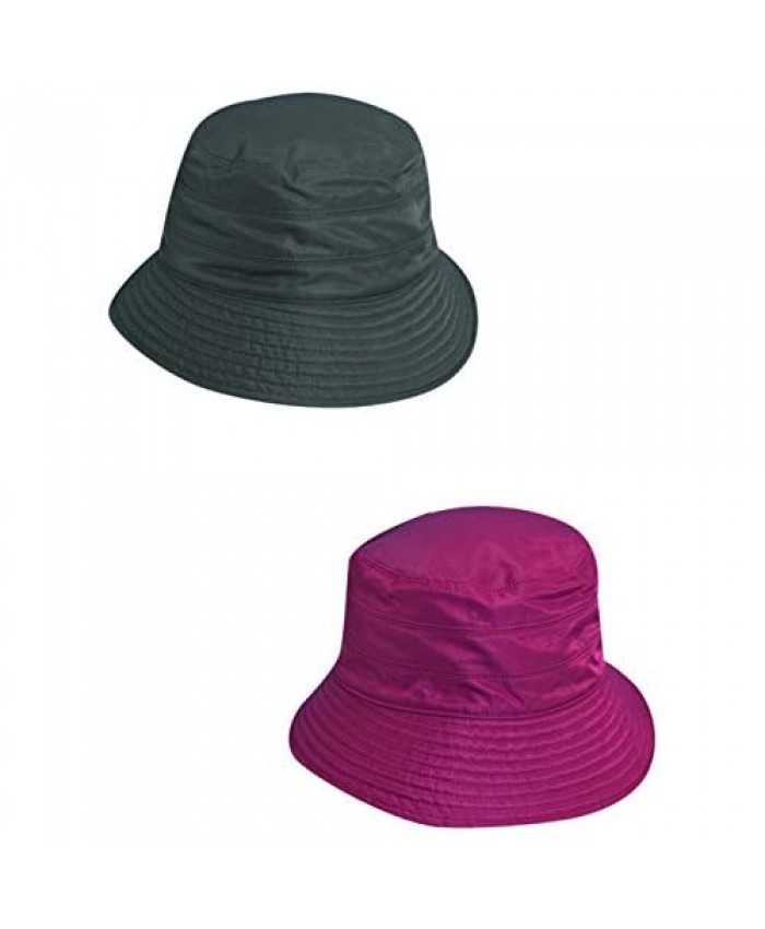 SCALA Classico Women's Tapered Water Repellent Rain Hat (Pack of 2)