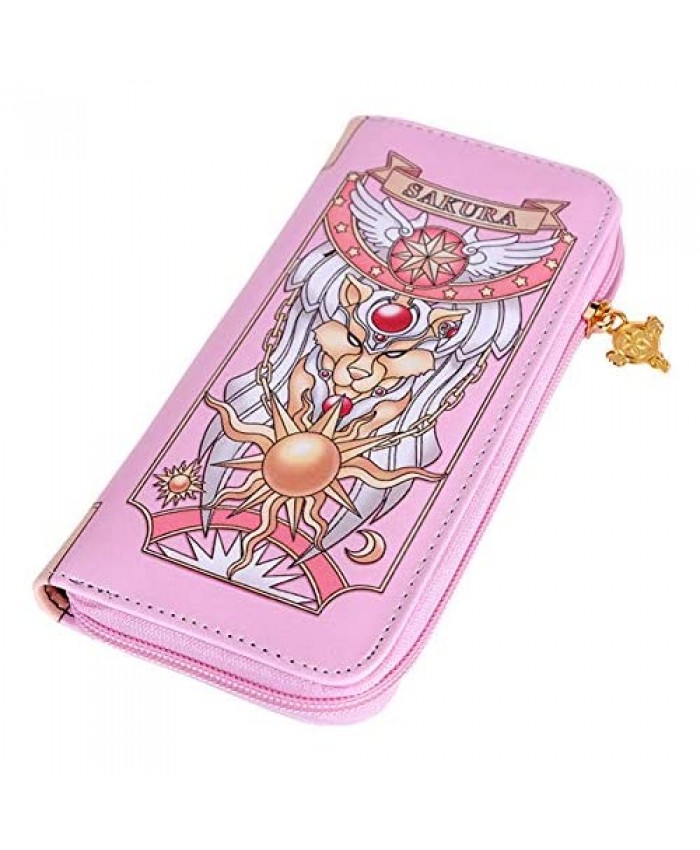 Gumstyle Cardcaptor Sakura Anime Zipper Wallet Long Clutch Purse Coin Pocket