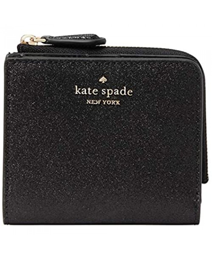 Kate Spade Boxed Small L-Zip Bifold Lola Wallet in Black
