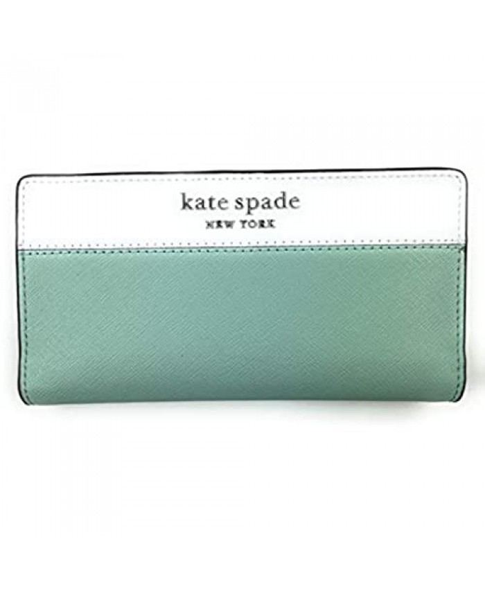 Kate Spade New York Slim Cameron Saffiano Leather Bifold Wallet (Spring-meadow multi)