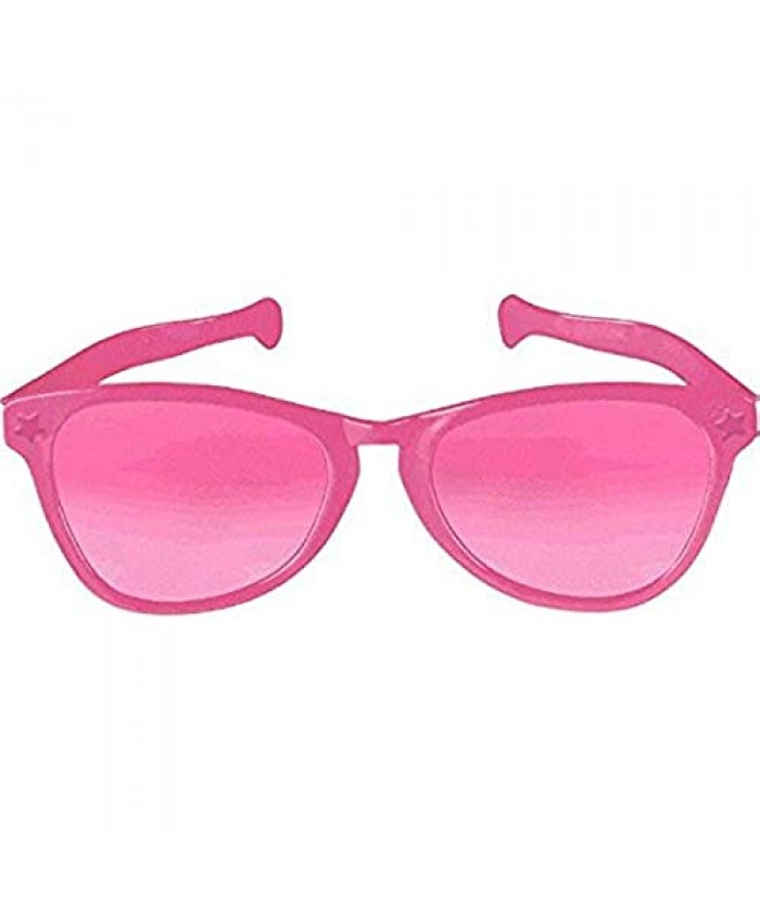 Amscan 0 Jumbo Glasses 11 Pink