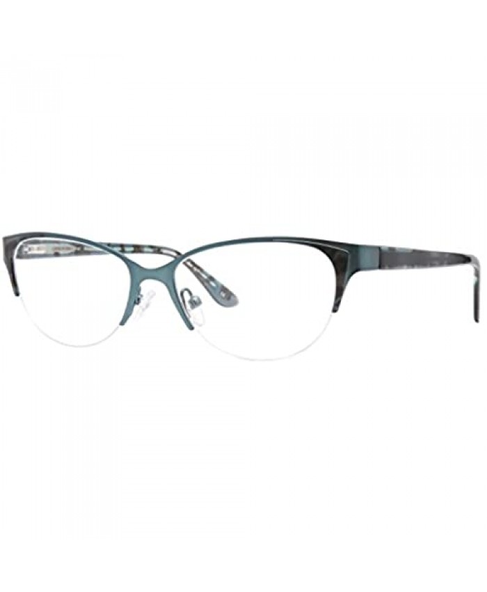 Corinne McCormack Gramercy Womens Eyeglass Frames - Teal