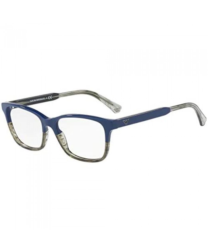 Eyeglasses Emporio Armani EA 3121 5568 Blue/Tr Striped Green