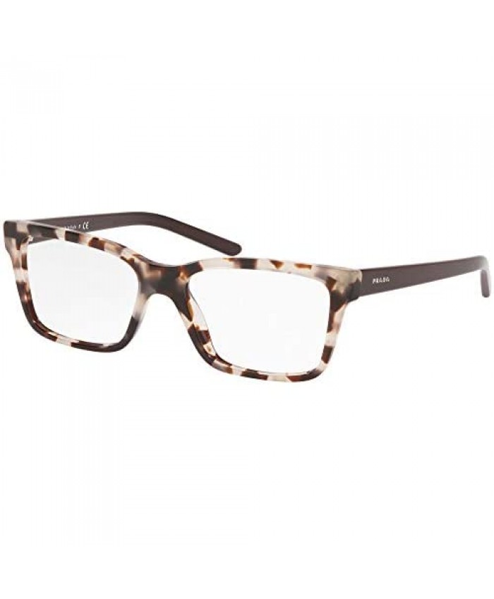 Eyeglasses Prada PR 17 VV UAO1O1 Spotted Opal Brown