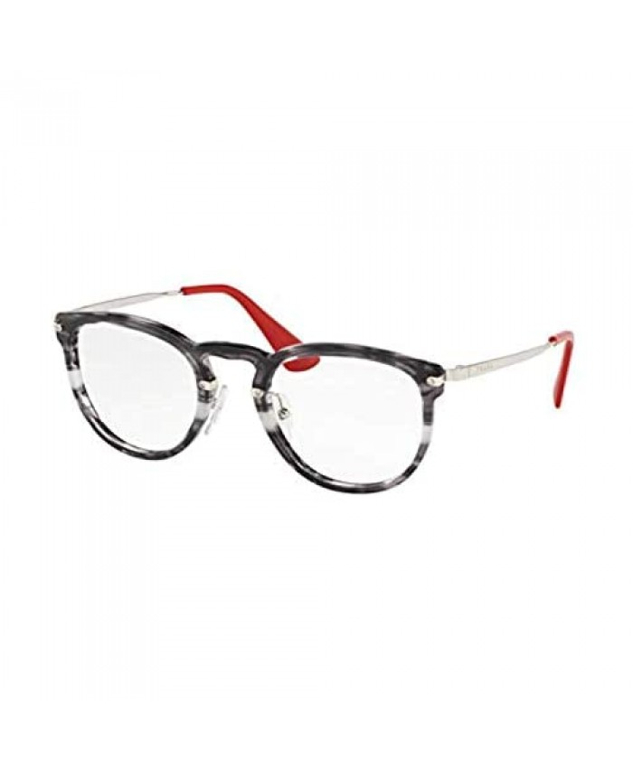 Eyeglasses Prada PR 2 VV 2571O1 Striped Grey 49/22/140