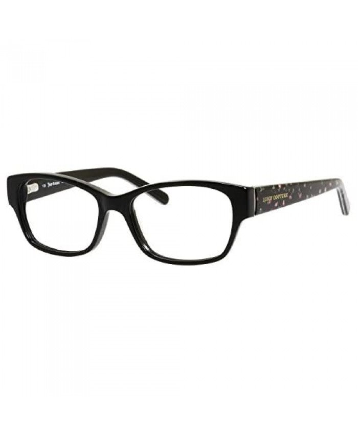 JUICY COUTURE Eyeglasses 136 0807 Black Floral 51MM