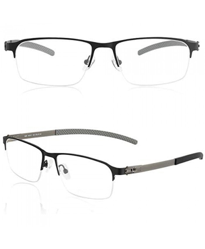 Lightweight Optical Eyeglasses Titanium Frame for Men Women