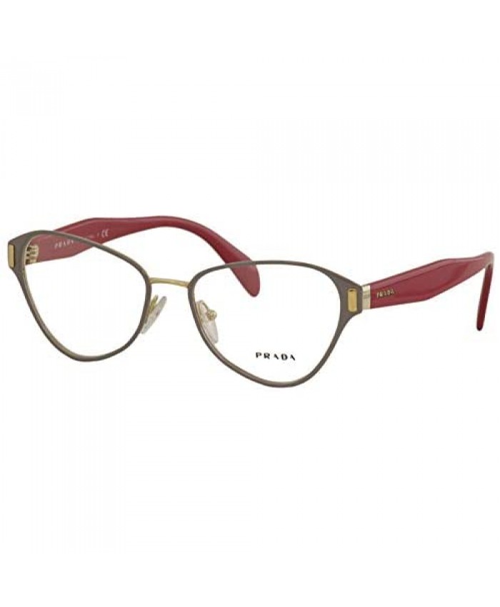 Prada PR58UV - EFX1O1 Eyeglass Frame TOP GREY/PALE GOLD 53mm
