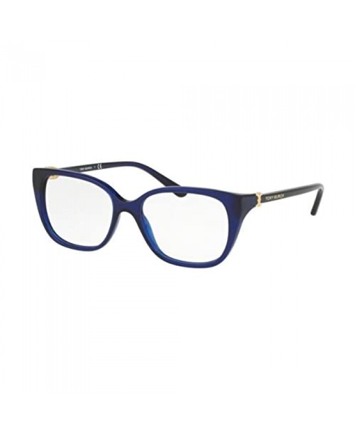Tory Burch TY2068 Eyeglass Frames 1565-50 - Navy Translucent TY2068-1565-50