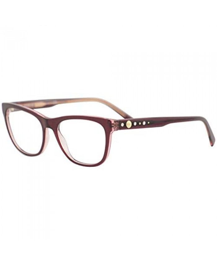 Versace VE3263B Eyeglass Frames 5290-52 - Transparent/Red VE3263B-5290-52